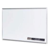 Kit Quadro Branco 60x40 com Moldura em Alumínio e Pincel Pilot WBM7 Preto - WMill