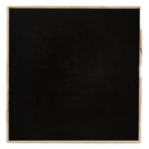 Kit Quadro Cortiça Avisos + Quadro Negro Square 35x35cm