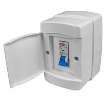 Kit Quadro de Distribuição Ilumi Disjuntor Unipolar DIN FD 1P 32A Curva C Fame