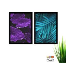 Kit Quadro Decorativo Moderno 2 peças de 40x60 com Moldura