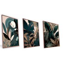 Kit Quadro Dirce Canvas Com Vidro Kit Quadro Dirce Canvas Com Vidro