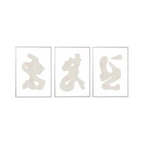Kit Quadro em Canvas 3 Peças 14269 Mart