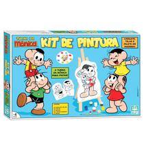 Kit Quadros De Pintura Infantil Turma Da Monica Com Cavalete - Nig Brinquedos