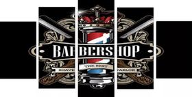 Kit Quadros Decoração Barbearia Barber Shop" Kit Quadros Decoração Barbearia Barber Shop"