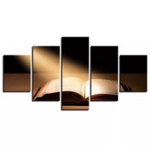 Kit Quadros Decoração Biblia Sagrada Raios De Sol Jesus" Kit Quadros Decoração Biblia Sagrada Raios De Sol Jesus"