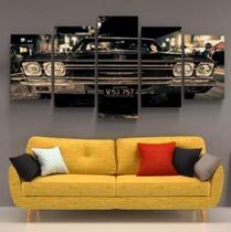 Kit Quadros Decoração Carro Antigo Impala "