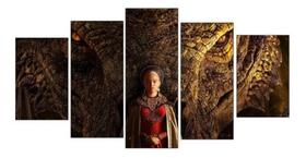 Kit Quadros Decoração Casa Dos Dragões House Of Dragons "