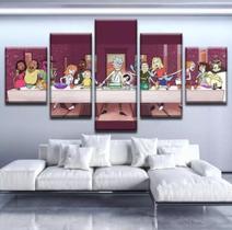 Kit Quadros Decoração Ceia Rick And Morty" Kit Quadros Decoração Ceia Rick And Morty"
