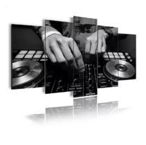 Kit Quadros Decoração Decoração Dj Mesa Som"