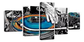 Kit Quadros Decoração Dj Colors Mix Rave" Kit Quadros Decoração Dj Colors Mix Rave"