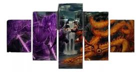 Kit Quadros Decoração Mosaico Naruto X Sasuke Anime" Kit Quadros Decoração Mosaico Naruto X Sasuke Anime"