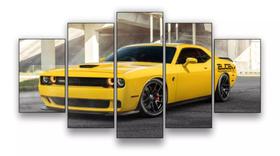 Kit Quadros Decoração Mustang"