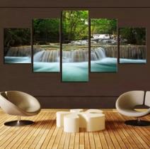 Kit Quadros Decoração Piscina Moderna"