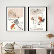 Kit Quadros Decorativos Mulher Empoderada Moldura Preta Kit Quadros Decorativos Mulher Empoderada Moldura Preta