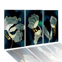 Kit Quadros Decorativos Santa Ceia Sépia 122x60cm Mdf 3mm Sala Quarto Religião