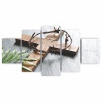 Kit Quadros Religioso Ramos E Cruz Jesus Cristo Mosaico Mdf Kit Quadros Religioso Ramos E Cruz Jesus Cristo Mosaico Mdf
