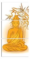 kit quadros Sala Buda Zen"
