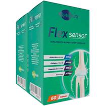 Kit Qualynutri Flex Sensor Com 2 Caixas De 60 Cápsulas Cada