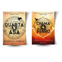Kit: Quarta asa: 1 + Chama de Ferro: sequência do fenômeno mundial Quarta Asa (2 Vol)