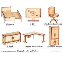 Kit Quarto A043 Solteiro