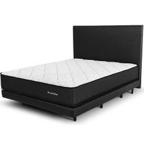 Kit Quarto Cama Box Queen + Colchão + Cabeceira Bf Colchões