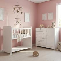 Kit Quarto Infantil Completo com Mini Berço e Cômoda Kit Quarto Infantil Completo com Mini Berço e Cômoda