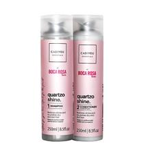 Kit Quartzo Shine Shampoo e Condicionador 250ml - Cadiveu