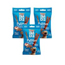Kit Quatree Petisco Snacks Pallitus Carne e Batata Doce Kit Quatree Petisco Snacks Pallitus Carne e Batata Doce