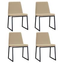 Kit Quatro Cadeiras Yanka Daf Mobiliário