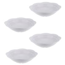 Kit Quatro Saladeira Florata de Melamina ø 35 x 8,5 cm WECK Kit Quatro Saladeira Florata de Melamina ø 35 x 8,5 cm WECK