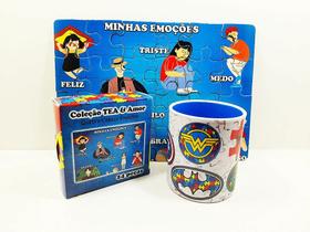 Kit Quebra-cabeça 24 peças Minhas Emoções para Autistas - Coleção e TEA & Amor Kit Quebra-cabeça 24 peças Minhas Emoções para Autistas - Coleção e TEA & Amor