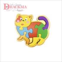 Kit Quebra Cabeça, Infantil, Animais, Educativo, Pedagógico