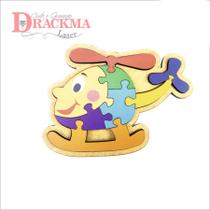 Kit Quebra Cabeça, Infantil, Animais, Educativo, Pedagógico