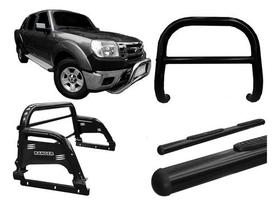 Kit Quebra Mat estribo Ov sant Antonio H3 Ranger 97/12 Preto Kit Quebra Mat estribo Ov sant Antonio H3 Ranger 97/12 Preto