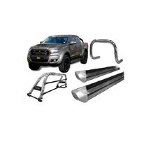 Kit Quebra Mat estribo Pe sant Antonio H3 Ranger 13/20 Cromo