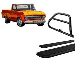 Kit Quebra Mato C/barra+estribo Chapa Preto D20 Kit Quebra Mato C/barra+estribo Chapa Preto D20