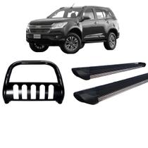 Kit Quebra Mato C/Proteção Estribo Preto Fosco/ TrailBlazer Kit Quebra Mato C/Proteção Estribo Preto Fosco/ TrailBlazer