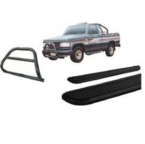 Kit Quebra Mato D-20 e Estribo D20 Cabine Simples