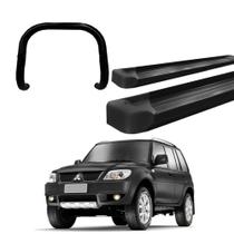 Kit Quebra Mato Estribo Plataforma Preto TR4 Todos os Anos