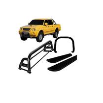 Kit Quebra Mato+estribo+santo Antônio H2 L200 2004 Preto