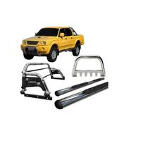 Kit Quebra Mato_estribo_santo Antônio H3 L200 04 Cromado Kit Quebra Mato_estribo_santo Antônio H3 L200 04 Cromado
