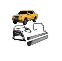 Kit Quebra Mato'estribo'santo Antônio H3 L200 2004 Cromado