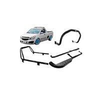 Kit Quebra Mato_estribo_santo Antonio Pick-up Montana Preto Kit Quebra Mato_estribo_santo Antonio Pick-up Montana Preto