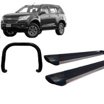 Kit Quebra Mato S/Barra Estribo Personalizado TrailBlazer Preto Kit Quebra Mato S/Barra Estribo Personalizado TrailBlazer Preto