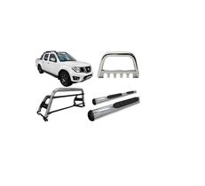 Kit Quebra Mato+santo Antonio H2-estribo Fontier 08/16 Cromo Kit Quebra Mato+santo Antonio H2-estribo Fontier 08/16 Cromo