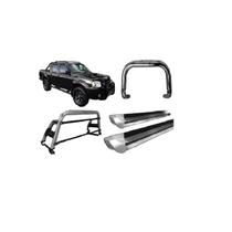 Kit Quebra Mato+santo Antonio H2_estribo Fontier 08/16 Cromo Kit Quebra Mato+santo Antonio H2_estribo Fontier 08/16 Cromo