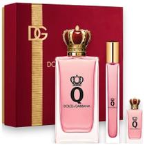 Kit Queen by D o l c e & G a b b a n a Eau de Parfum (Perfume 100ml + Travel Size 10ml + Miniatura 5ml)
