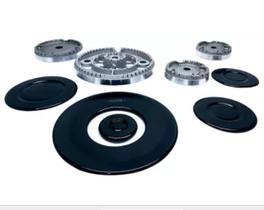 Kit Queimador Espalha Grade Fogão Fischer Tripla Chama 9788