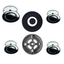 Kit queimador + espalhador cooktop electrolux 5 bocas ke5tp