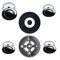 Kit queimador + espalhador cooktop electrolux 5 bocas ke5tp
